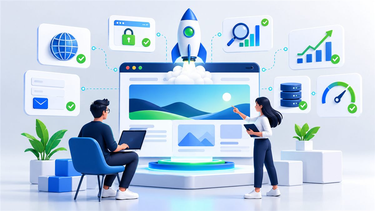 چگونه یک چک‌لیست راه‌اندازی سایت حرفه‌ای بسازیم؟