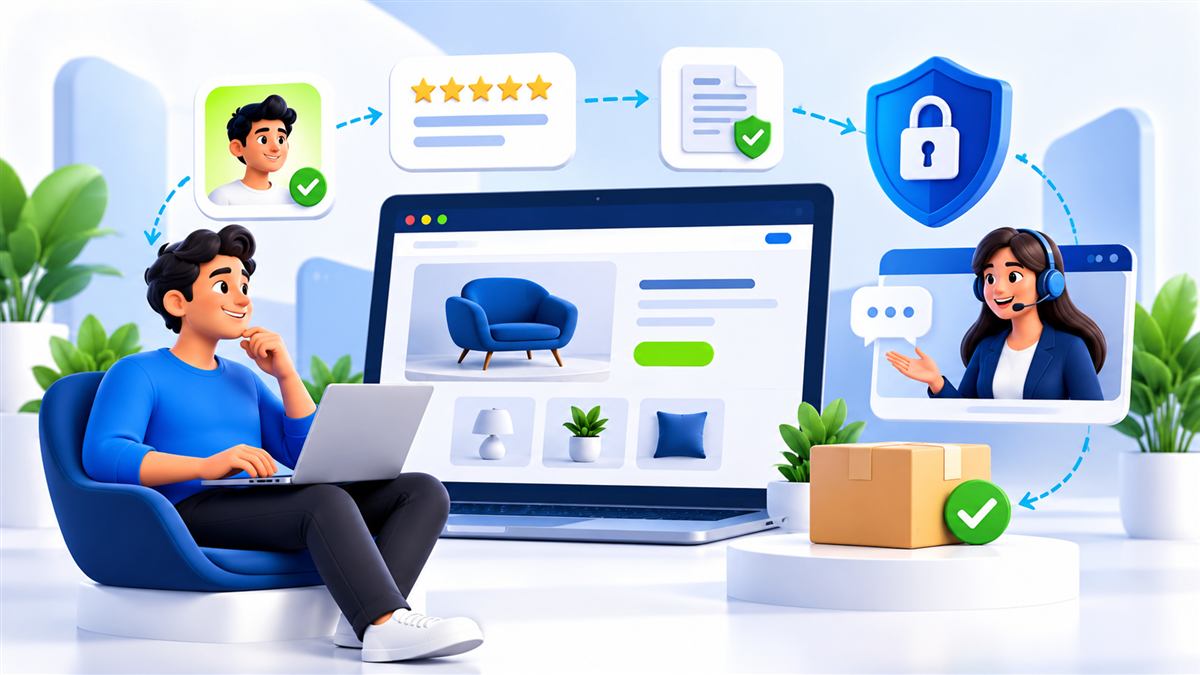 چگونه با سایت خود، اعتماد مشتری را جلب کنیم؟